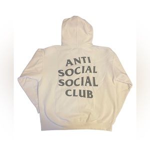 Anti Social Social Club Hoodie White